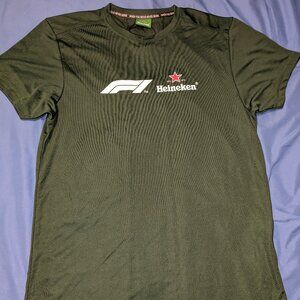 Heineken Formula 1 Licensed Green F1 Shirt